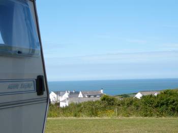 Caravan with view - Anglesey