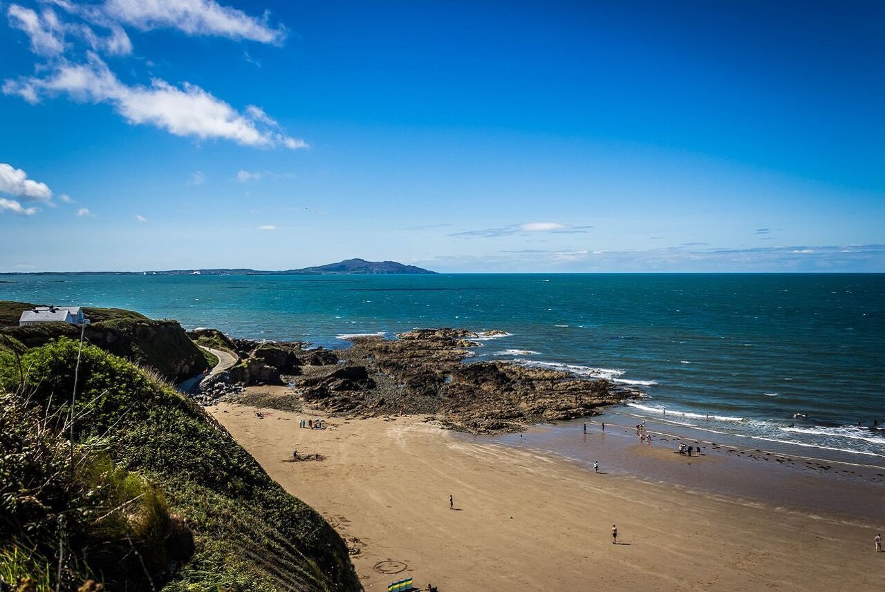 Four minutes walk to Church Bay Beach