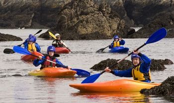 Kayaking on Anglesey
